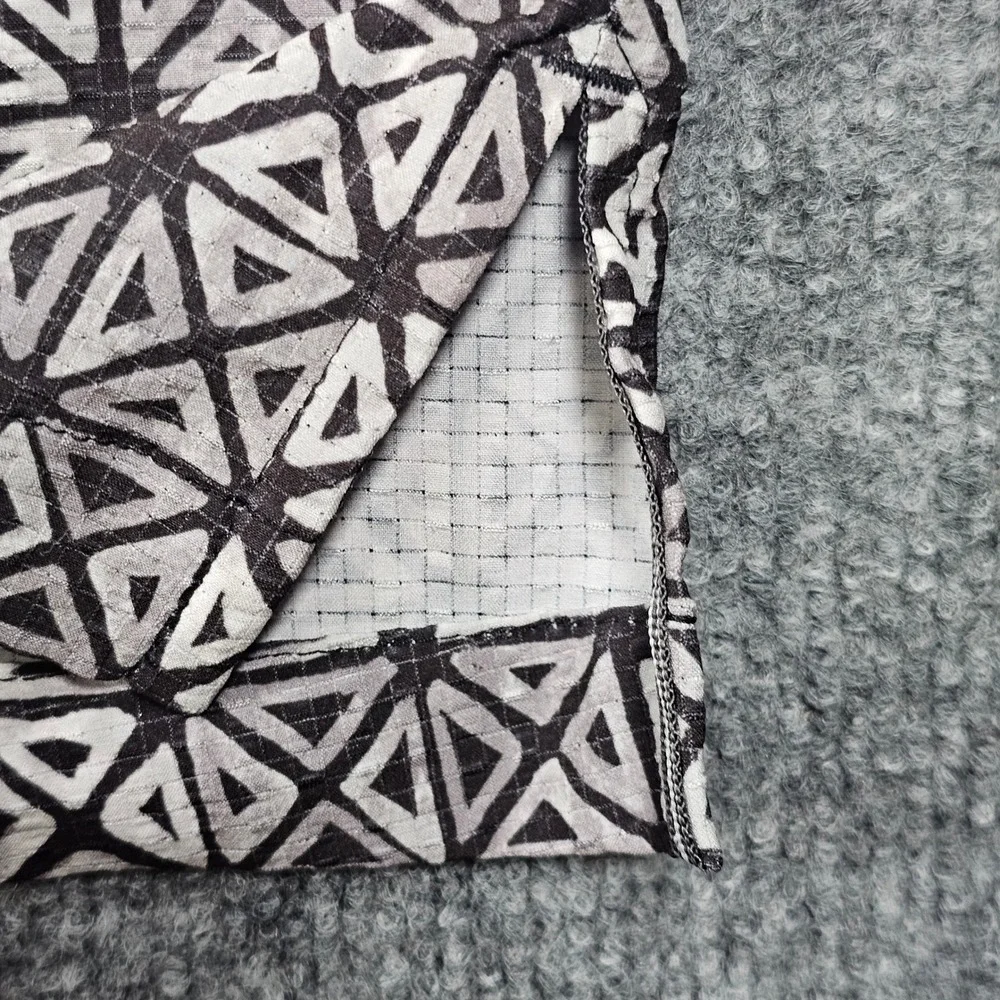 Tommy‎ Bahama IslandZone Mens XL Polo Grey Geometric Performance Stretch Shirt